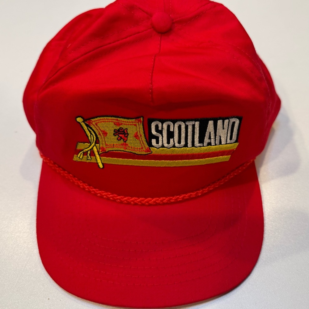 TC Red Scotland Cap